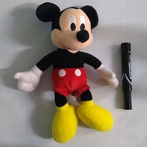 Mickey Mouse Plush 9" Good Used Condition #921